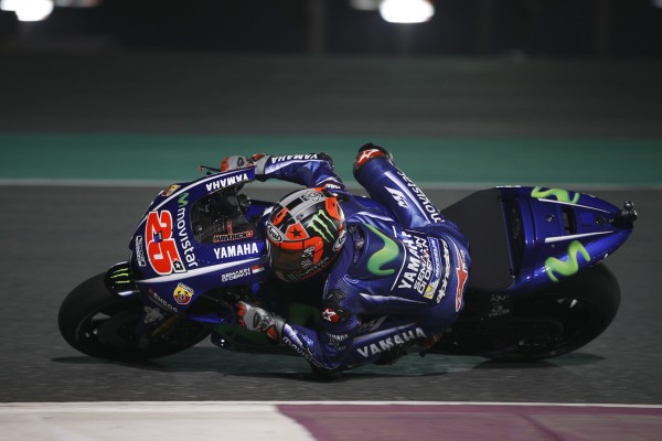 Maverick Viñales devient le première pilote à avoir signé une pole en Moto3, Moto2 et MotoGP. (Photo : Yamaha MotoGP)